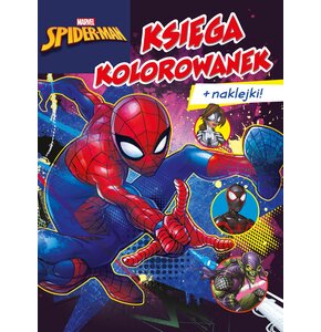Kolorowanka dla dzieci Marvel Spider-Man Księga kolorowanek