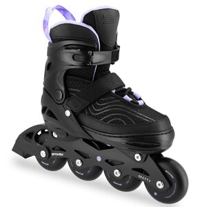 Rolki SPOKEY Matty (rozmiar 35-38) Czarno-fioletowy