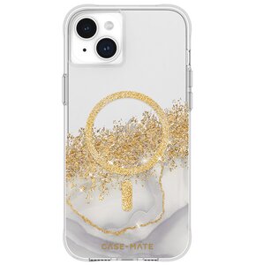 Etui CASE-MATE Karat MagSafe do Apple iPhone 15 Plus Złoty