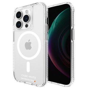 Etui CASE-MATE Ultra Tough Plus D30 MagSafe do Apple iPhone 15 Pro Przezroczysty