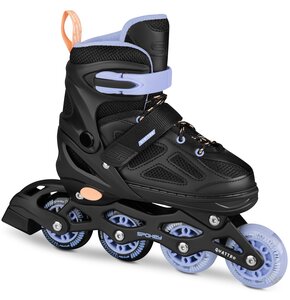 Łyżworolki SPOKEY Quattro 4w1 (rozmiar 38-41) Czarno-fioletowy