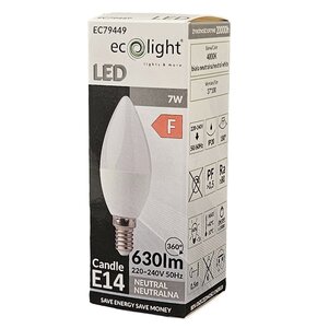Żarówka LED ECOLIGHT Candle EC79449 7W E14