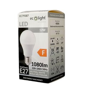 Żarówka LED ECOLIGHT Classic EC79387 12W E27