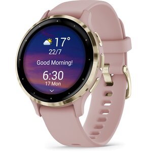 Smartwatch GARMIN VENU 3s 41mm Różowo-złoty
