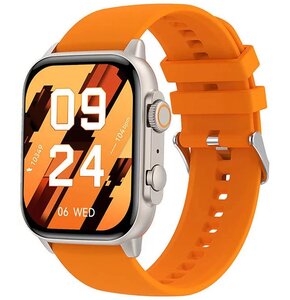 Smartwatch COLMI C81 Srebrno-pomarańczowy