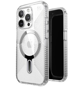 Etui SPECK Presidio Perfect-Clear Grip ClickLock & MagSafe do Apple iPhone 15 Pro Przezroczysty