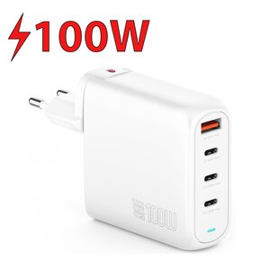 Ładowarka sieciowa 4SMARTS GaN Flex Pro 100W Biały