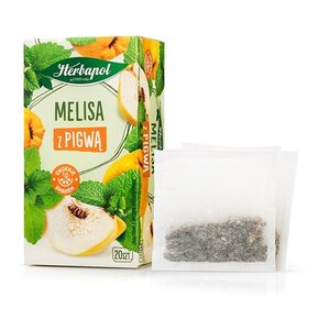 Herbata HERBAPOL Melisa z pigwą (20 sztuk)