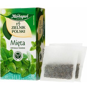 Herbata HERBAPOL Zielnik Polski Mięta (20 sztuk)