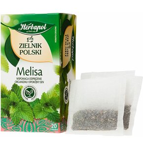 Herbata HERBAPOL Zielnik Polski Melisa (20 sztuk)