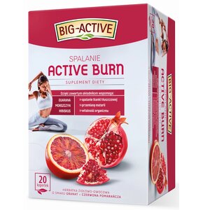 Herbata BIG ACTIVE Active Burn Spalanie (20 sztuk)