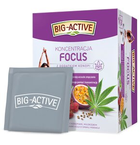 Herbata BIG ACTIVE Focus Koncetracja (20 sztuk)