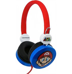 Słuchawki nauszne OTL Super Mario Czerwono-niebieski