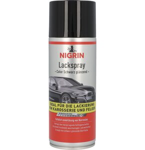 Lakier samochodowy NIGRIN Czarny połysk 74113 (400 ml)