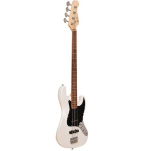 Gitara basowa EVER PLAY JB SB WH/BK