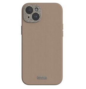 Etui MOSHI Napa MagSafe do Apple iPhone 15 Plus Brązowy