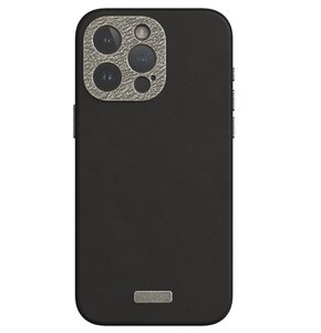 Etui MOSHI Napa MagSafe do Apple iPhone 15 Pro Czarny