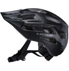 U Kask rowerowy DUNLOP 267562 Czarny MTB (rozmiar L)