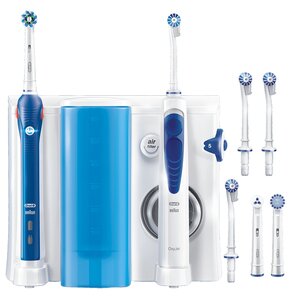 U Szczoteczka rotacyjna ORAL-B Pro 2000 + Irygator Oxy Jet OC20