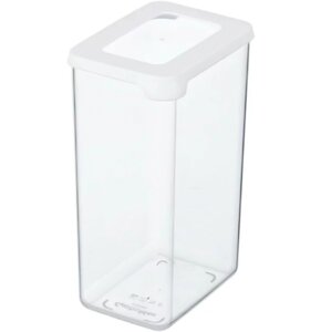Pojemnik plastikowy GASTROMAX Dry Food 1.6 L Przezroczysto-biały