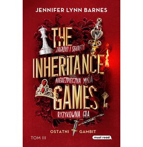 Książka The Inheritance Games Ostatni gambit Tom 3 Jennifer Lynn Barnes (miękka okładka)