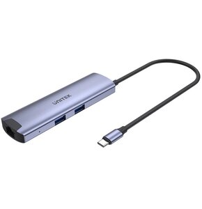 Hub UNITEK H1112F USB Typu C, Aktywny