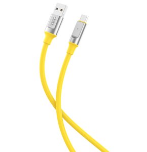 Kabel USB - Micro USB XO NB251 6A 1 m Żółty