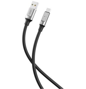 Kabel USB - Micro USB XO NB251 6A 1 m Czarny