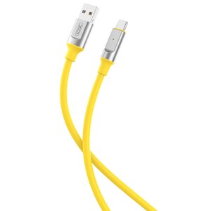 Kabel USB - USB-C XO NB251 6A 1 m Żółty