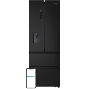 U Lodówka HISENSE RF632N4WFE1 No frost 200cm Czarna