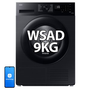 Suszarka SAMSUNG DV90CGC2A0AB AI OptimalDry z pompą ciepła 9 kg