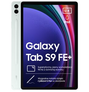 Tablet SAMSUNG Galaxy Tab S9 FE+ 12.4" 8/128 GB Wi-Fi Zielony + Rysik S Pen