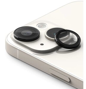 Szkło hybrydowe na obiektyw RINGKE Camera Frame Protector do Apple iPhone 15/15 Plus Czarny