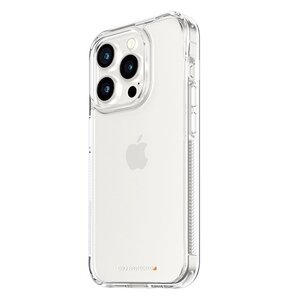 Etui PANZERGLASS HardCase do Apple iPhone 15 Pro Przezroczysty + Szkło hartowane Ultra-Wide Fit Privacy + Szkło hartowane na obiektyw PicturePerfect Lens