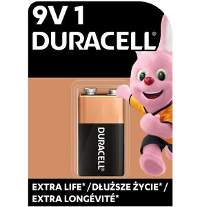 U Bateria 6LR61 DURACELL Extra Life