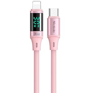 Kabel USB-C - Lightning MCDODO CA-1931 36W 1.2m Różowy