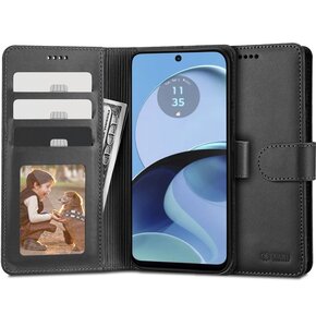 Etui TECH-PROTECT Wallet do Motorola Moto G14 Czarny