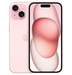 Smartfon APPLE iPhone 15 512GB 5G 6.1" Różowy