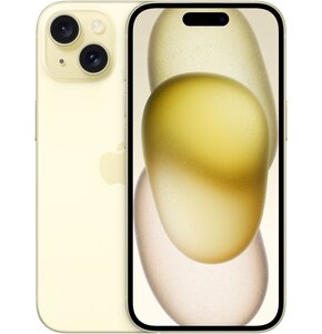 Smartfon APPLE iPhone 15 256GB 5G 6.1" Żółty