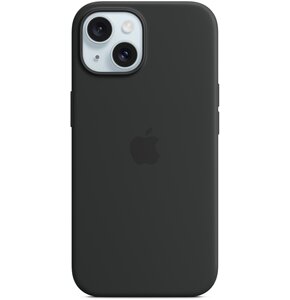 Etui APPLE Silicone Case MagSafe do iPhone 15 Czarny
