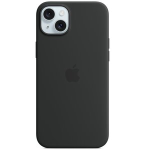Etui APPLE Silicone Case MagSafe do iPhone 15 Plus Czarny