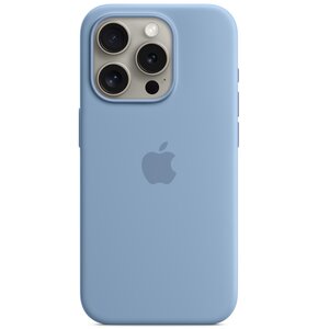 Etui APPLE Silicone Case MagSafe do iPhone 15 Pro Zimowy błękit