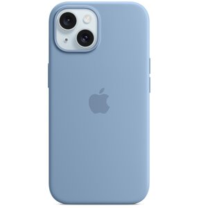 Etui APPLE Silicone Case MagSafe do iPhone 15 Zimowy błękit