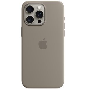 Etui APPLE Silicone Case MagSafe do iPhone 15 Pro Max Popielaty brąz