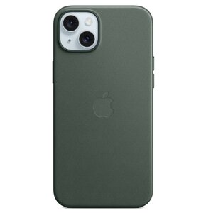 Etui APPLE FineWoven MagSafe do iPhone 15 Plus Wieczna zieleń