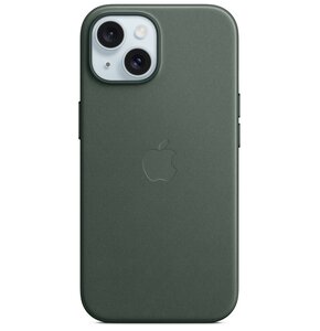 Etui APPLE FineWoven MagSafe do iPhone 15 Wieczna zieleń