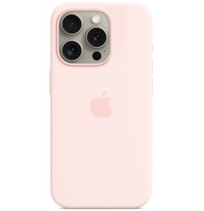 Etui APPLE Silicone Case MagSafe do iPhone 15 Pro Jasnoróżowy