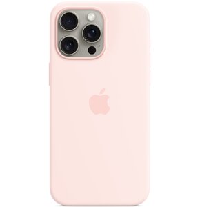 Etui APPLE Silicone Case MagSafe do iPhone 15 Pro Max Jasnoróżowy