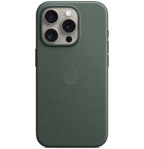 Etui APPLE FineWoven MagSafe do iPhone 15 Pro Max Wieczna zieleń