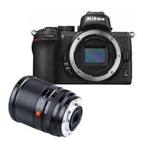 Aparat NIKON Z50 Czarny + Obiektyw VILTROX AF 13mm f/1.4 Nikon Z